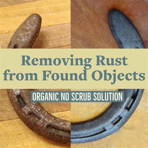 how to remove rust from sheet metal|rust removal solution for metals.